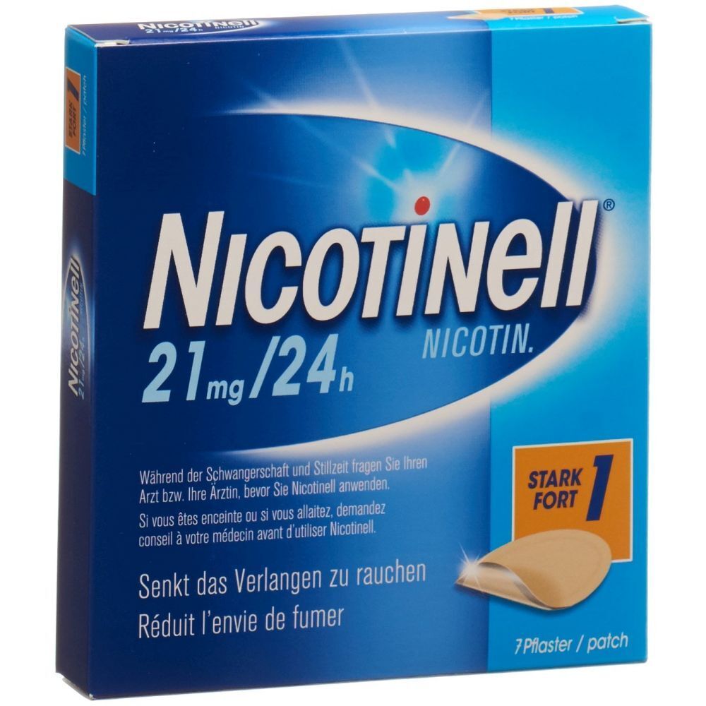 NICOTINELL 1 stark Matrixpfl 21 mg/24h 7 Stk