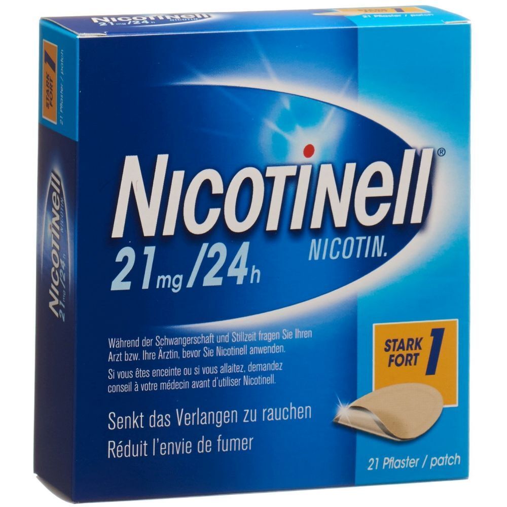 NICOTINELL 1 stark Matrixpfl 21 mg/24h 21 Stk