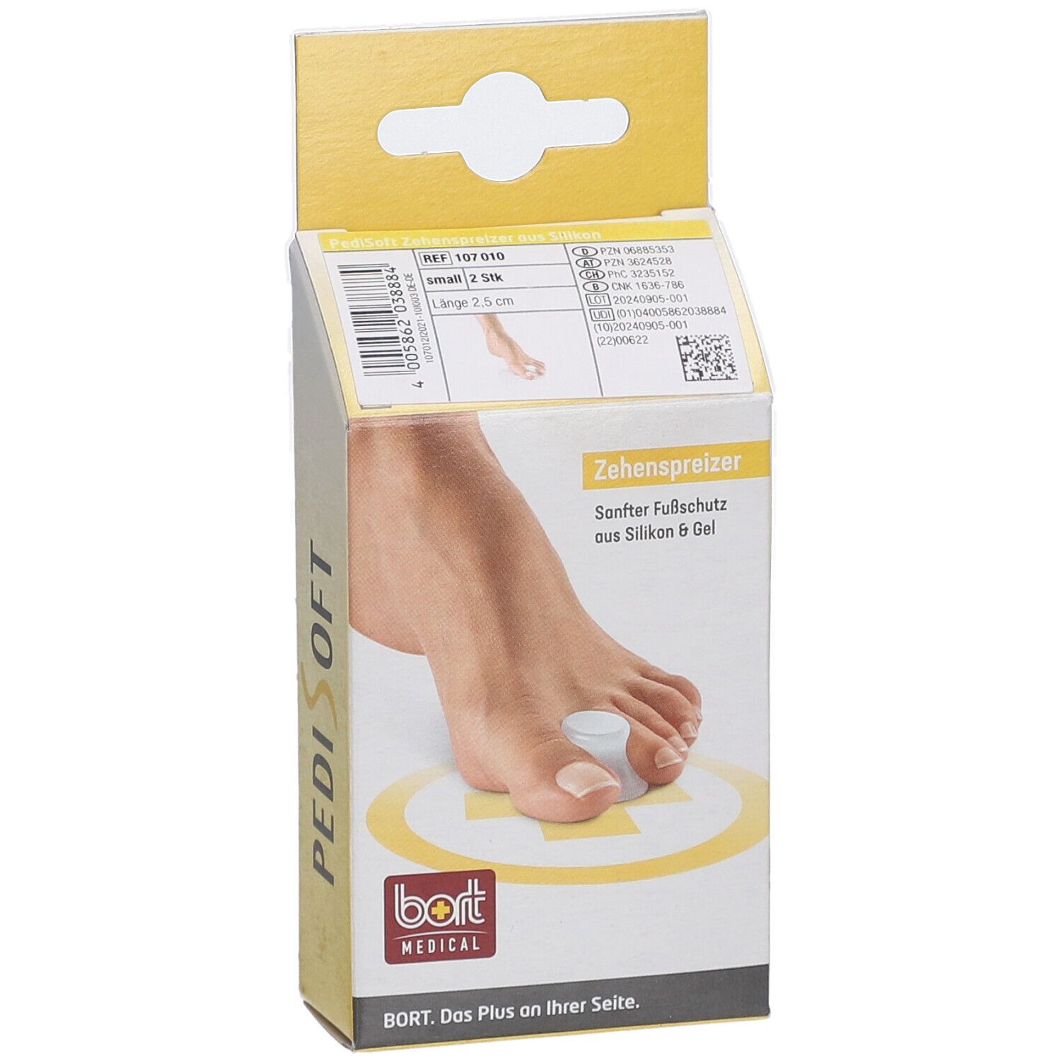 Bort PediSoft® Zehenabstandshalter Silikon klein