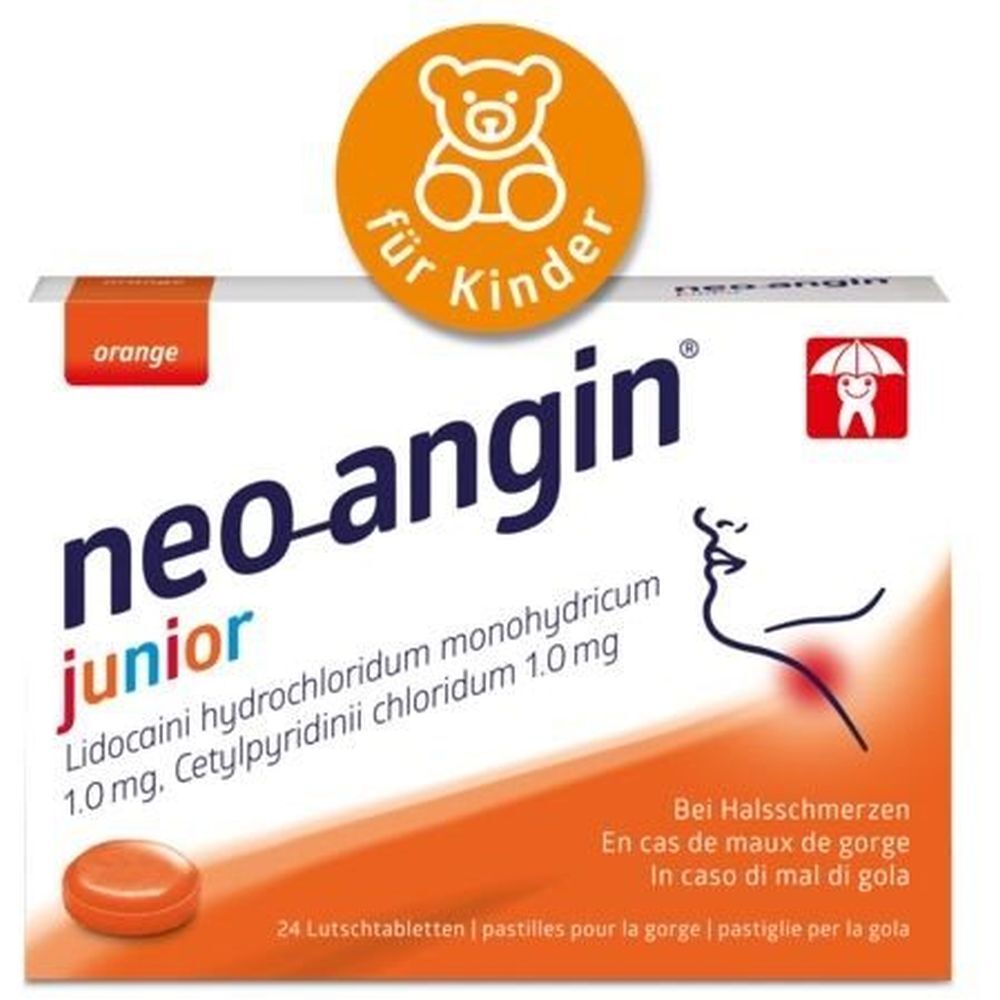 NEO-ANGIN junior Lutschtabl 24 Stk
