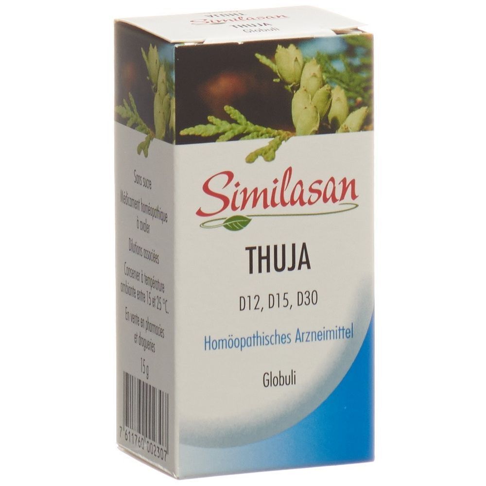 SIMILASAN Thuja Glob D12/D15/D30 15 g - Redcare Apotheke