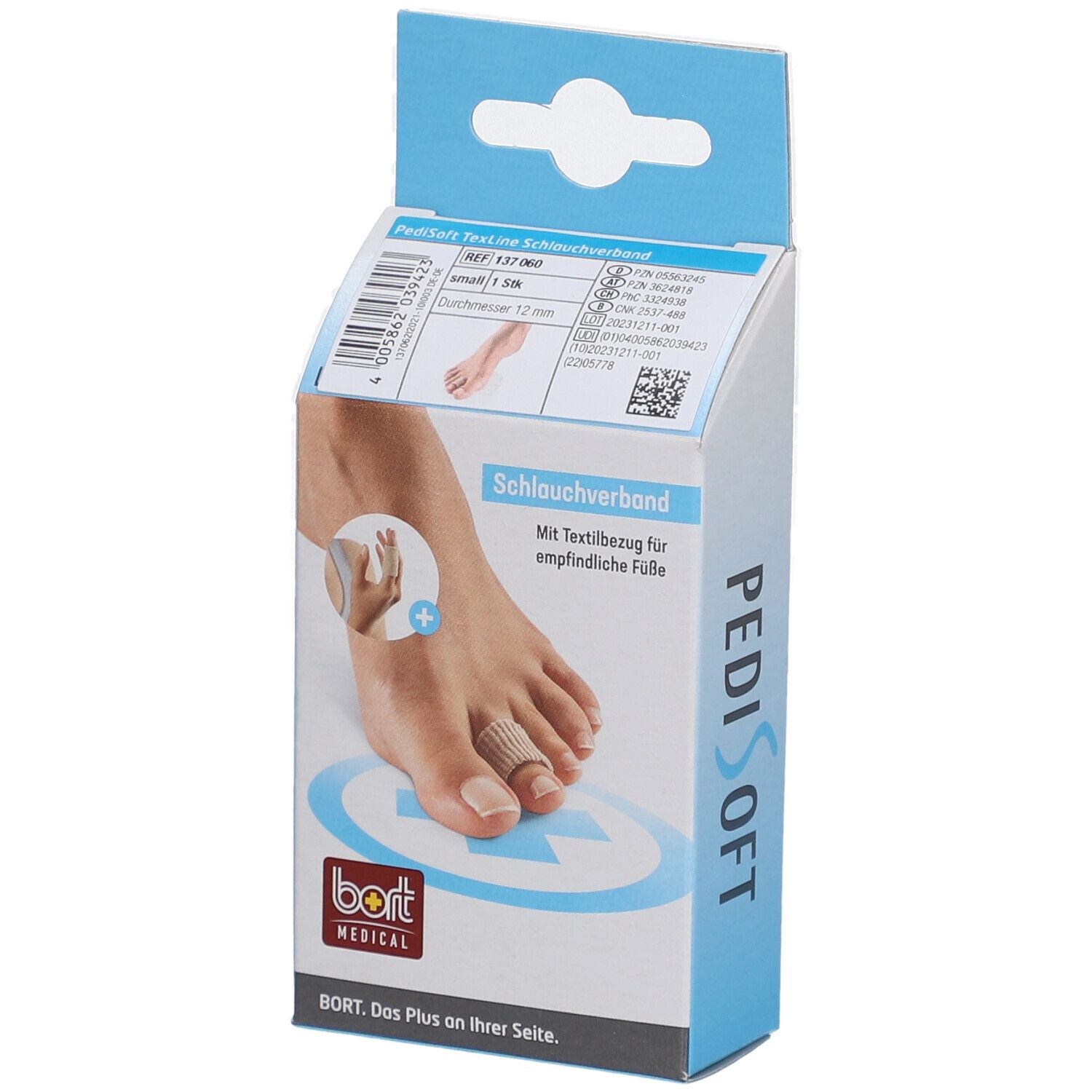 BORT PediSoft® TexLine Schlauchverband Gr. S