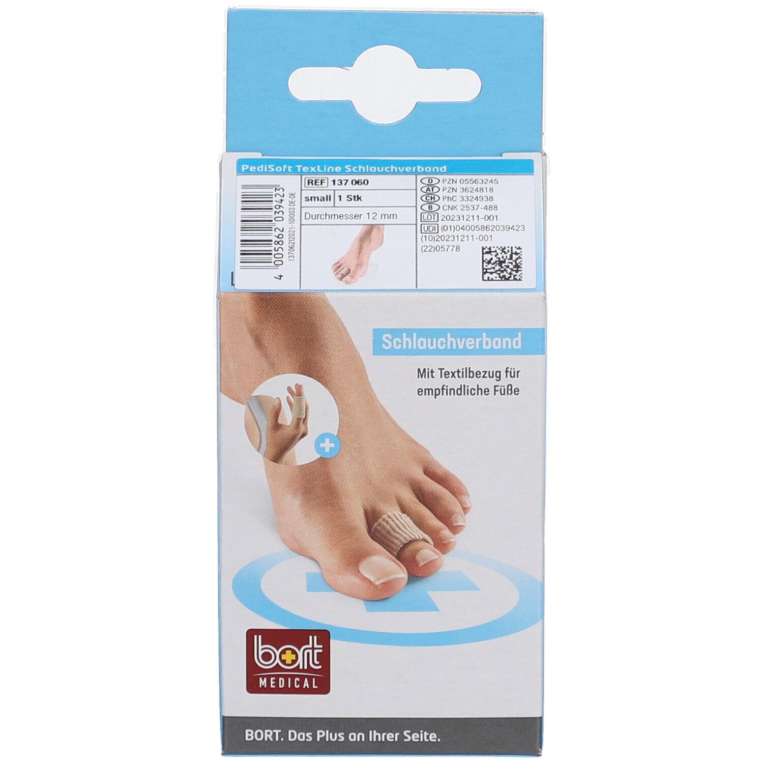 BORT PediSoft® TexLine Schlauchverband Gr. S