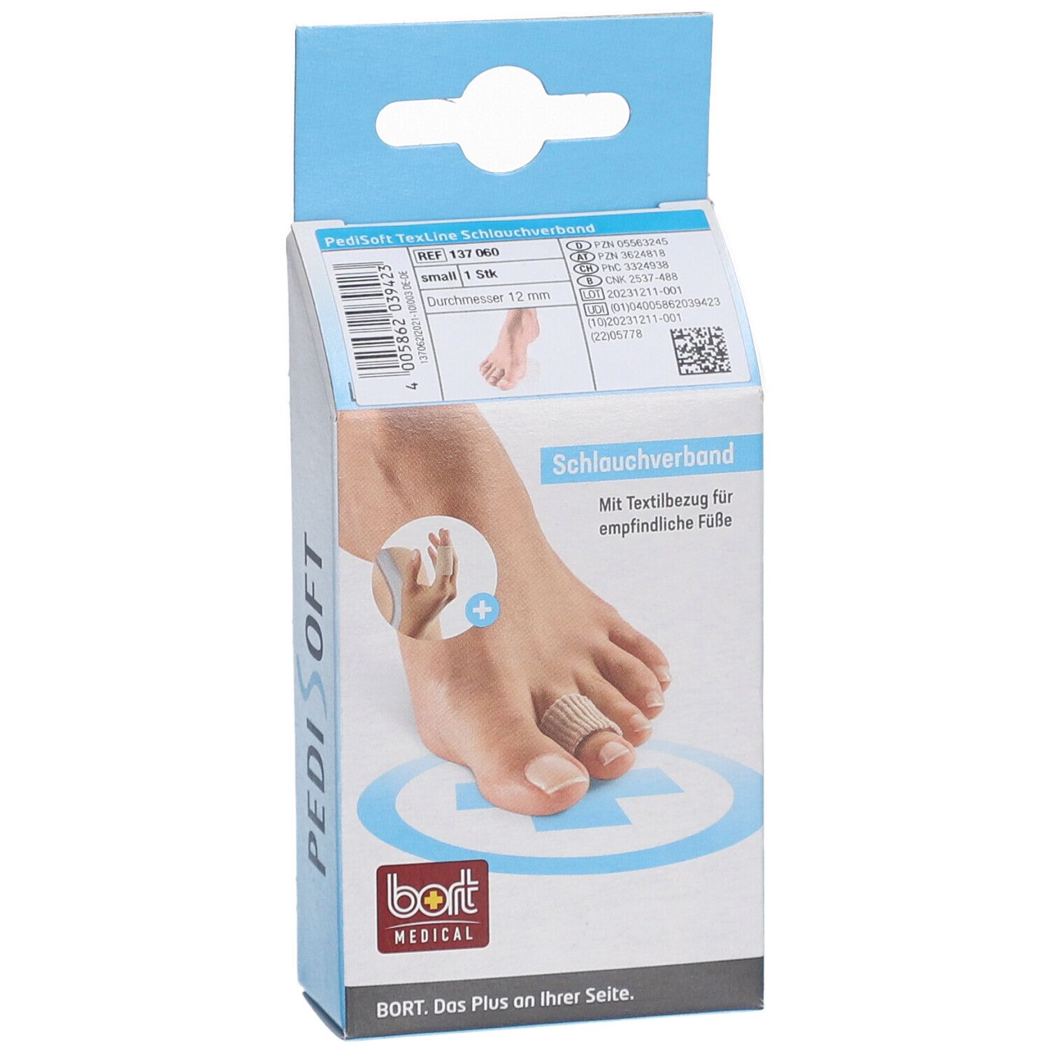 BORT PediSoft® TexLine Schlauchverband Gr. S