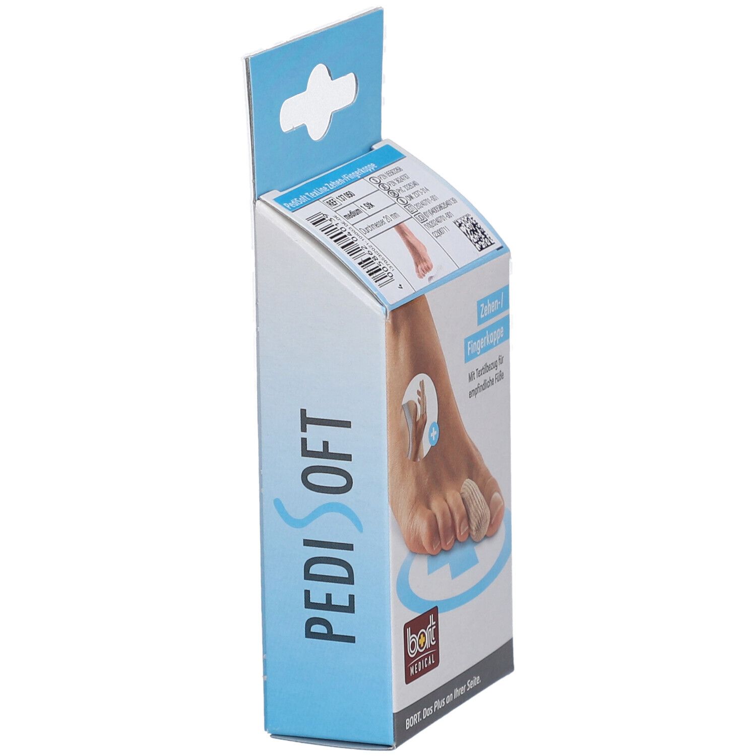 Bort PediSoft TexLine Zehen-/Fingerkappe Medium