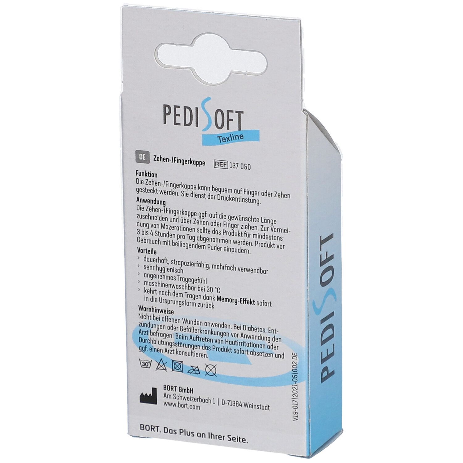 Bort PediSoft TexLine Zehen-/Fingerkappe Medium