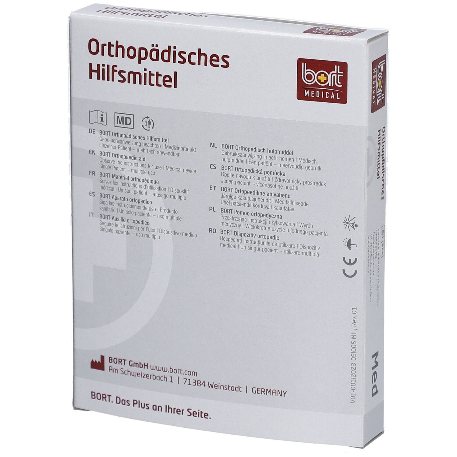 Orthosan Mitella Armtragegurt Erwachsene schwarz