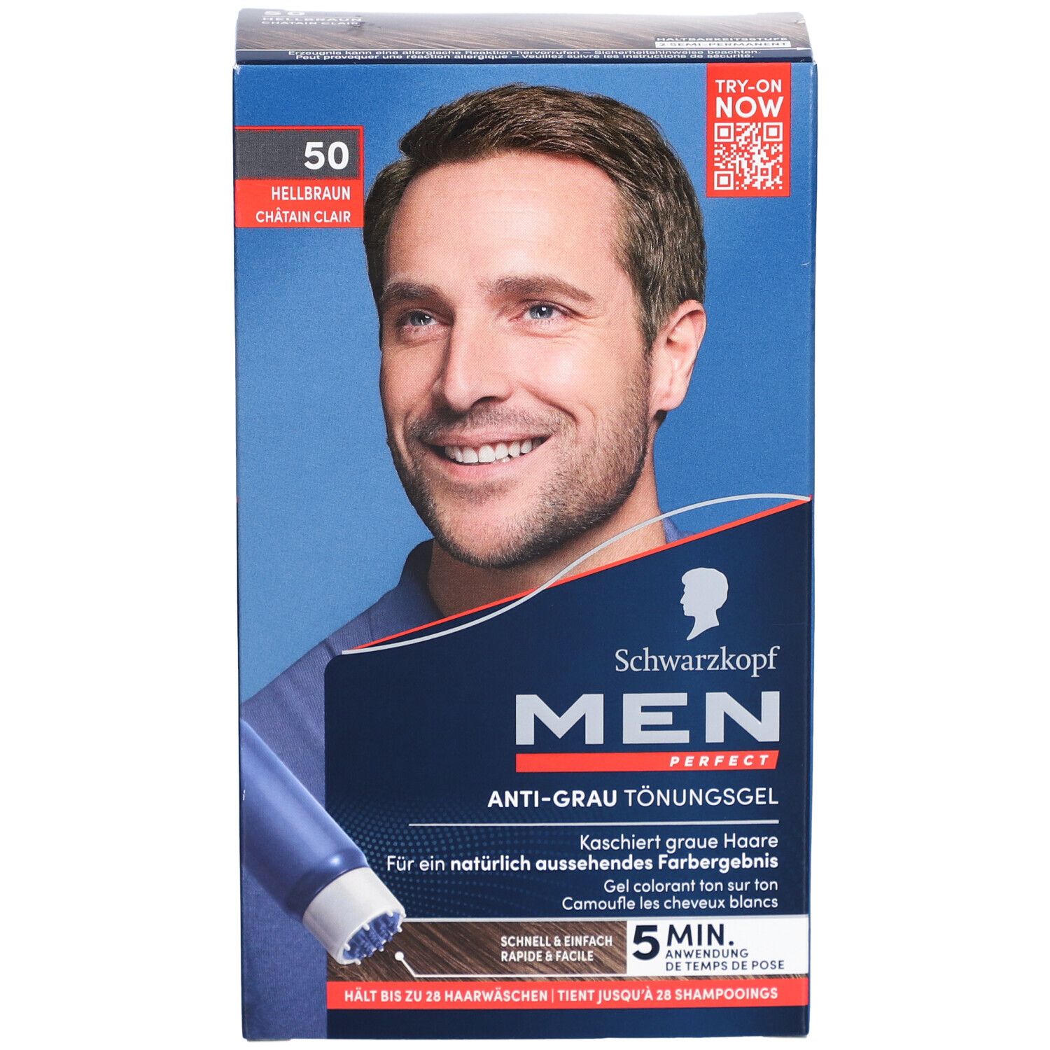 MEN PERFECT Tönung 50 Natur Hellbraun