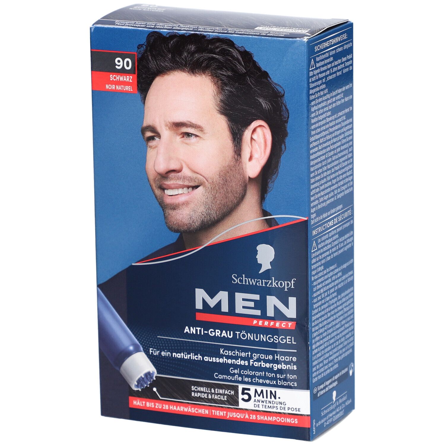 MEN PERFECT Tönung 90 Natur Schwarz