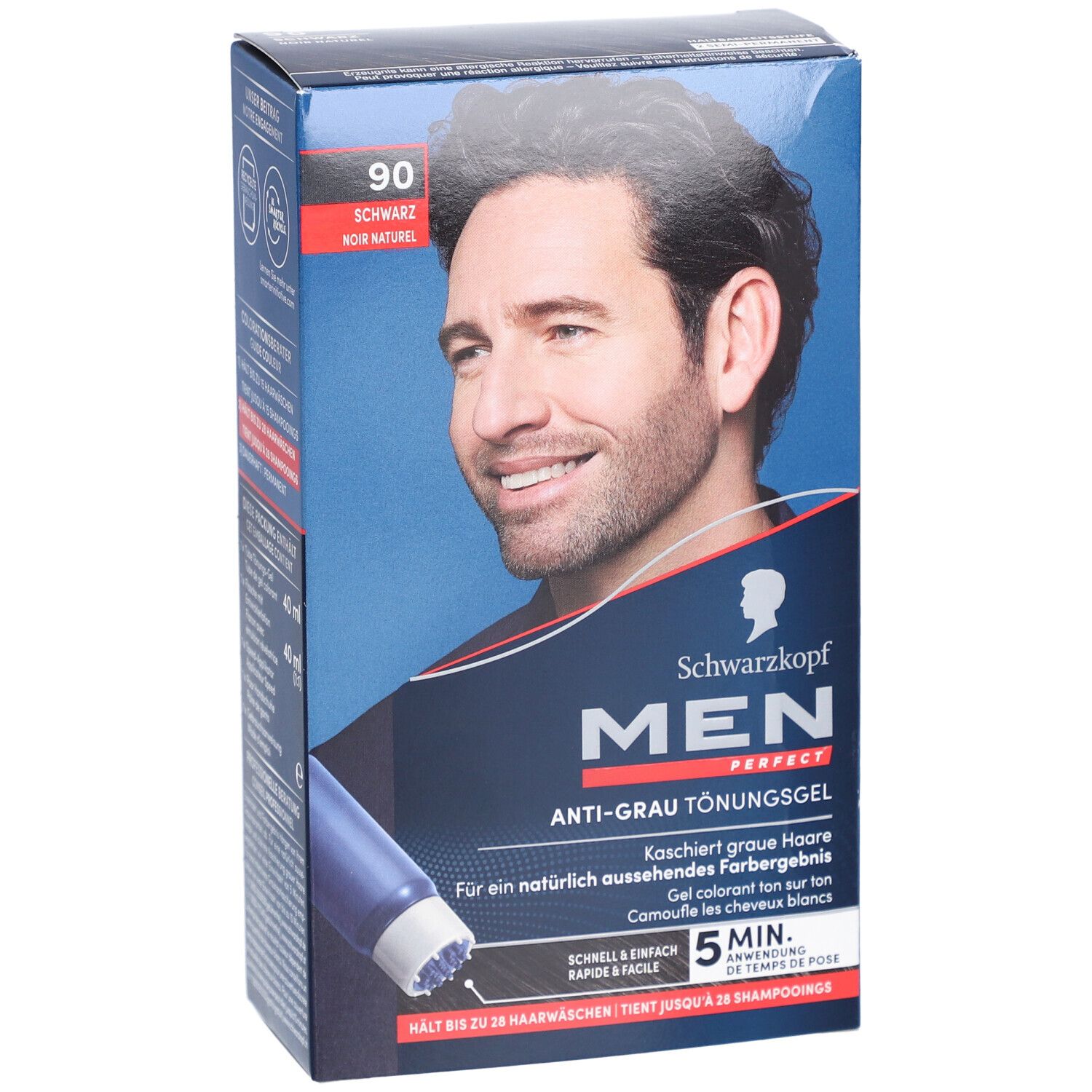 MEN PERFECT Tönung 90 Natur Schwarz