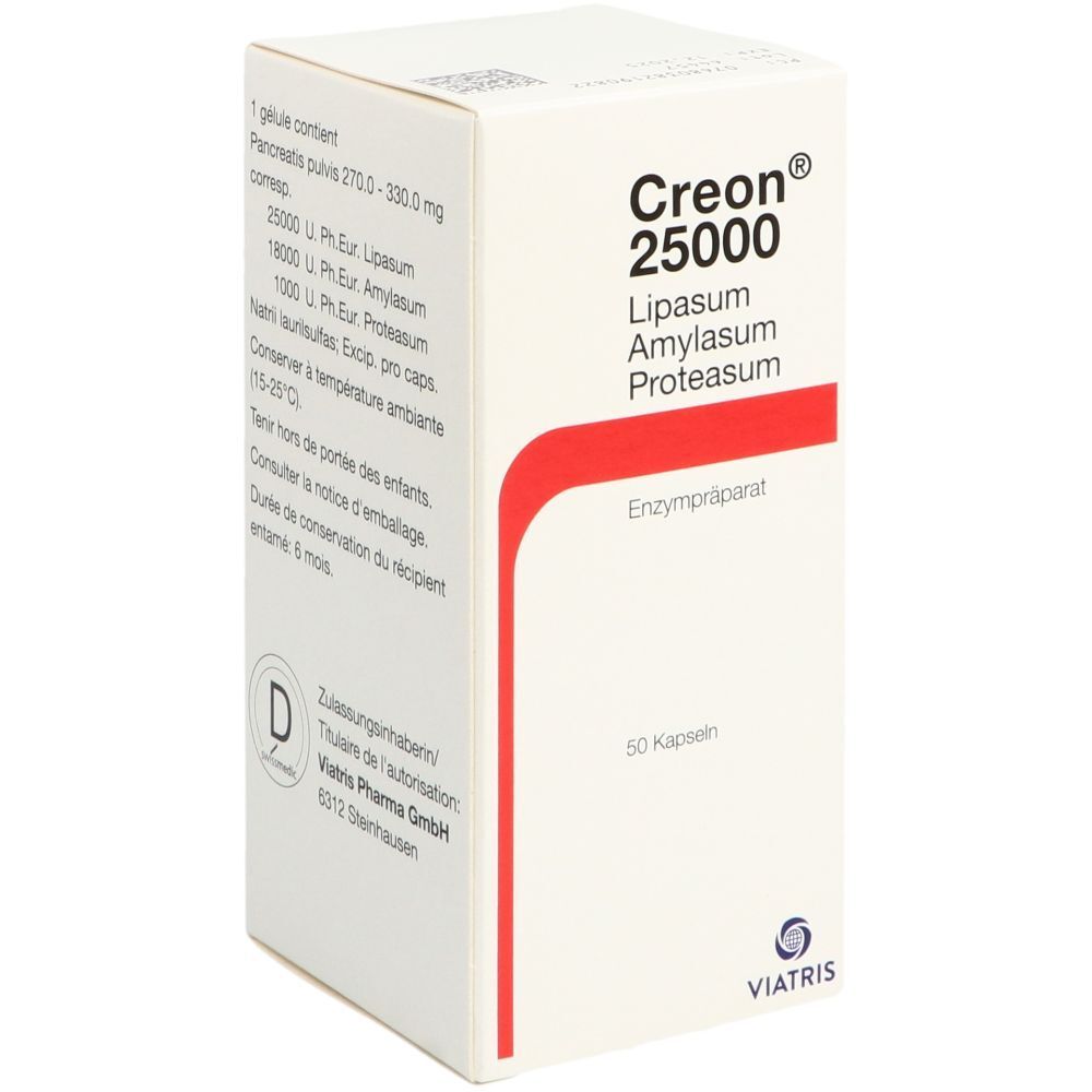 CREON 25000 Kaps Ds 50 Stk