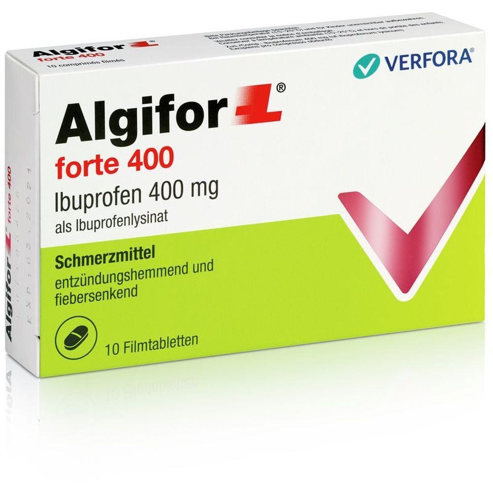 ALGIFOR-L forte Filmtabl 400 mg 10 Stk