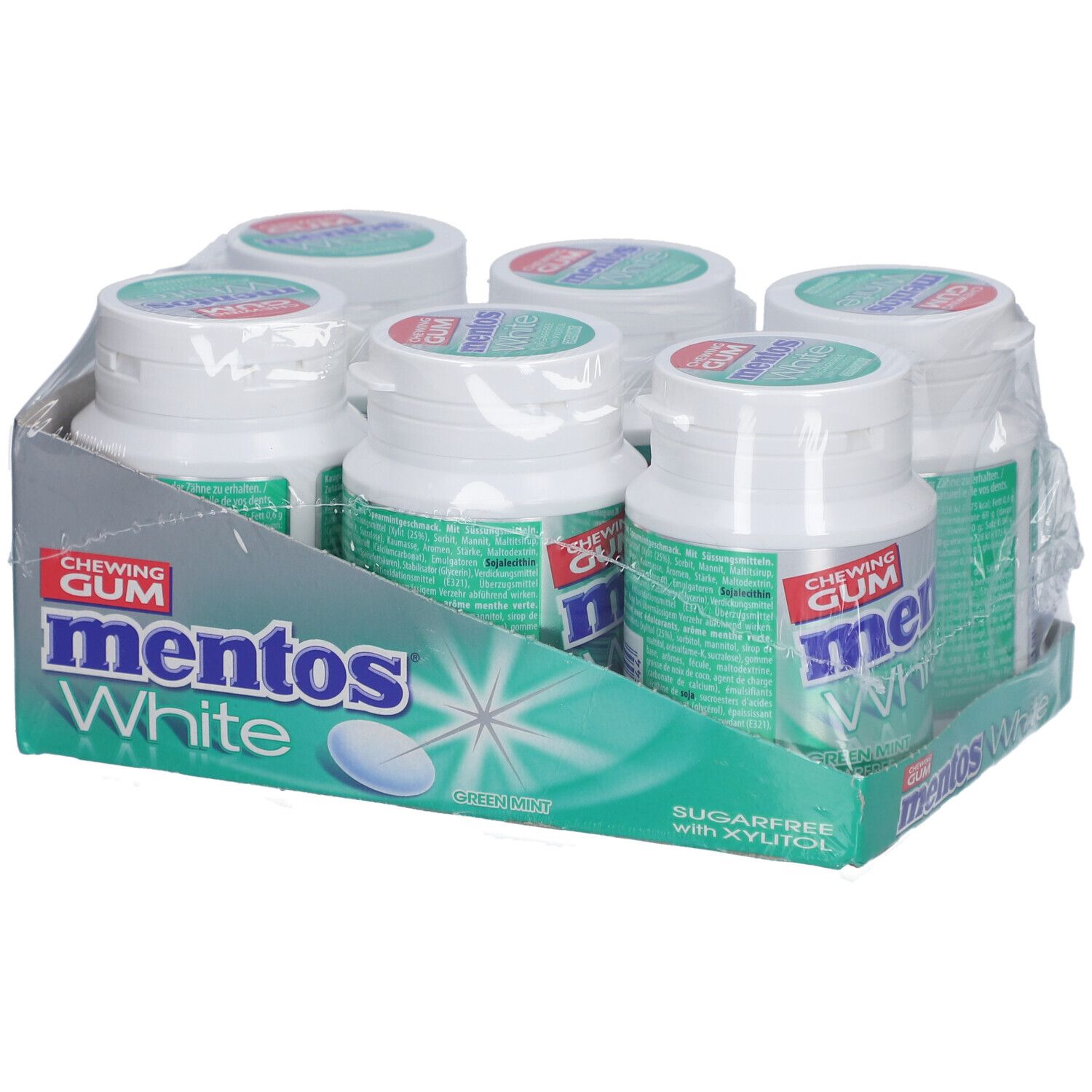 Mentos Kaugummi White Grüne Minze