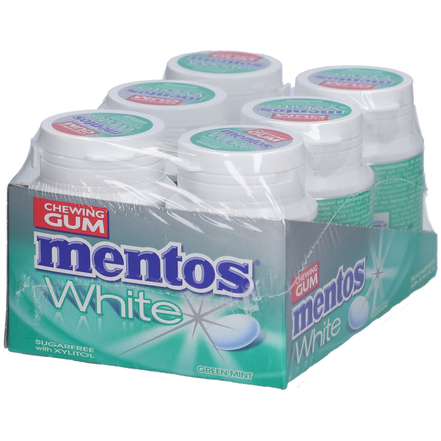 Mentos Kaugummi White Grüne Minze