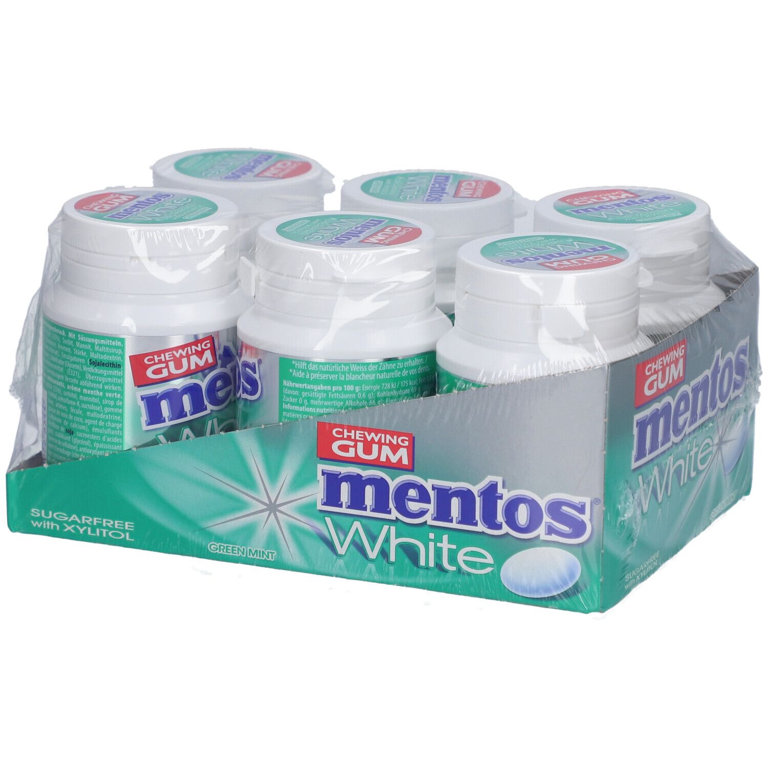 Mentos Kaugummi White Grüne Minze