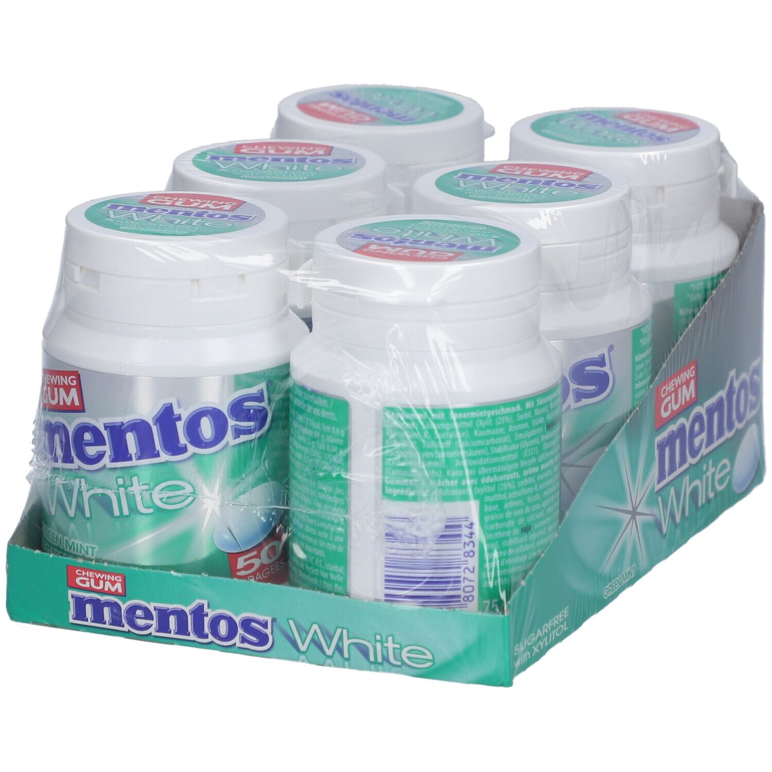 Mentos Kaugummi White Grüne Minze