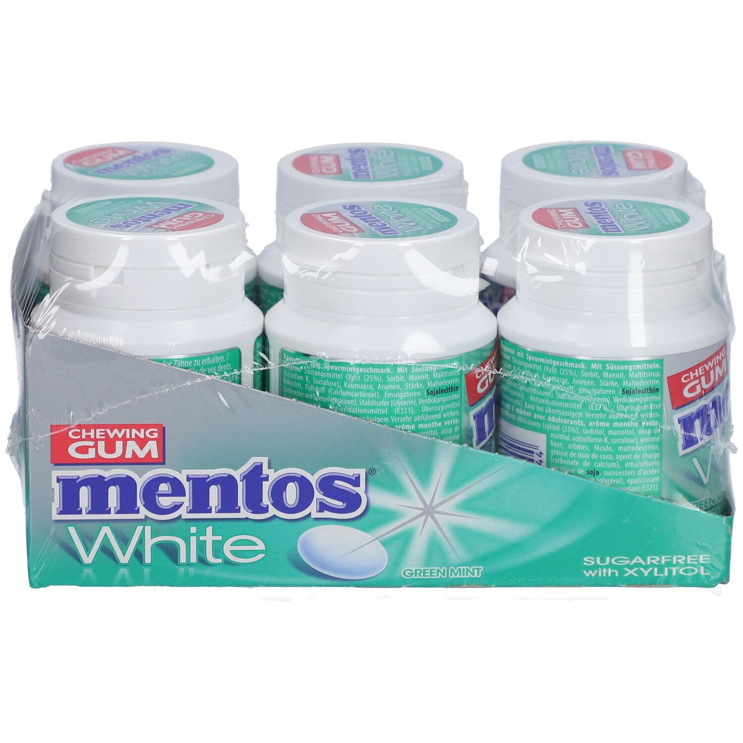 Mentos Kaugummi White Grüne Minze