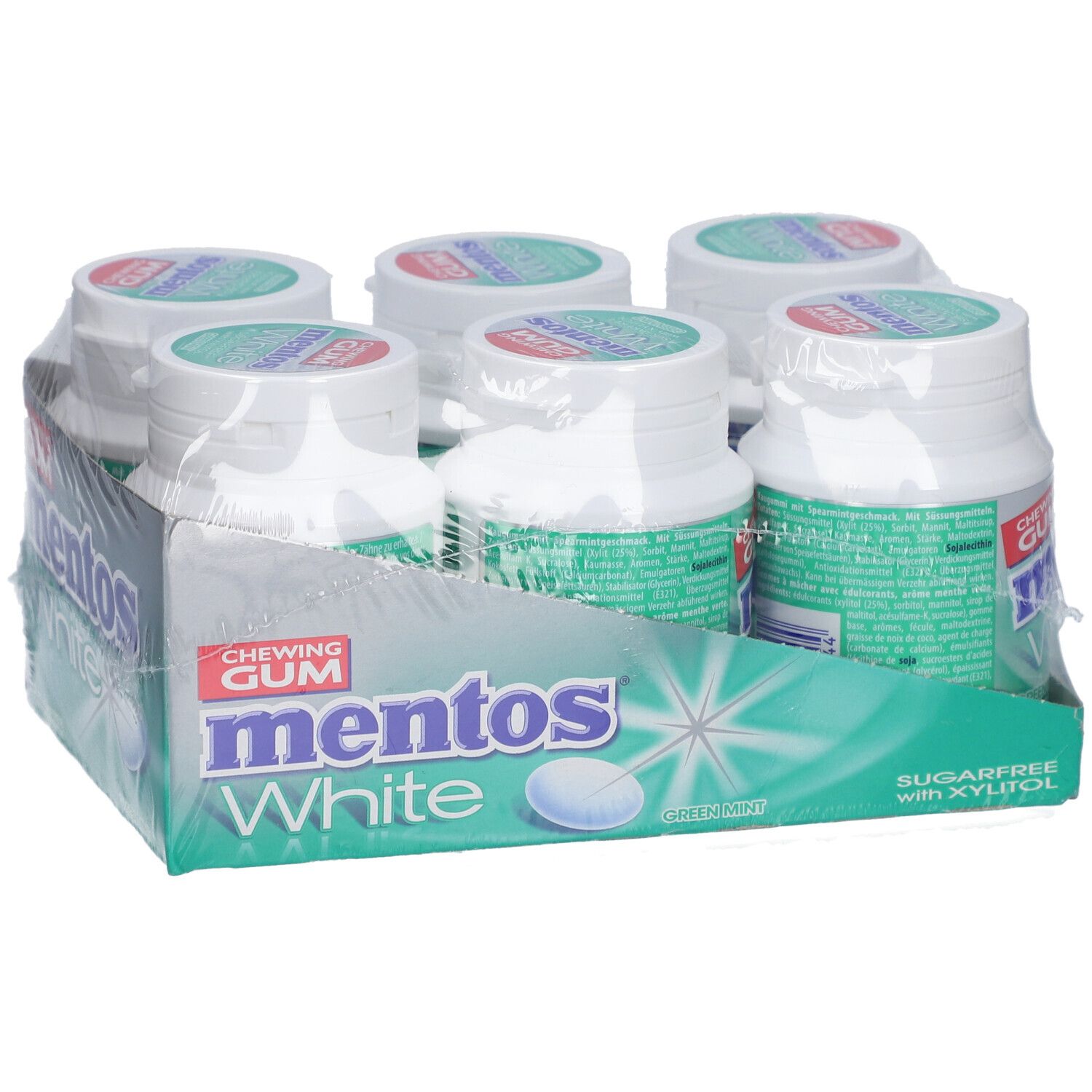 Mentos Kaugummi White Grüne Minze