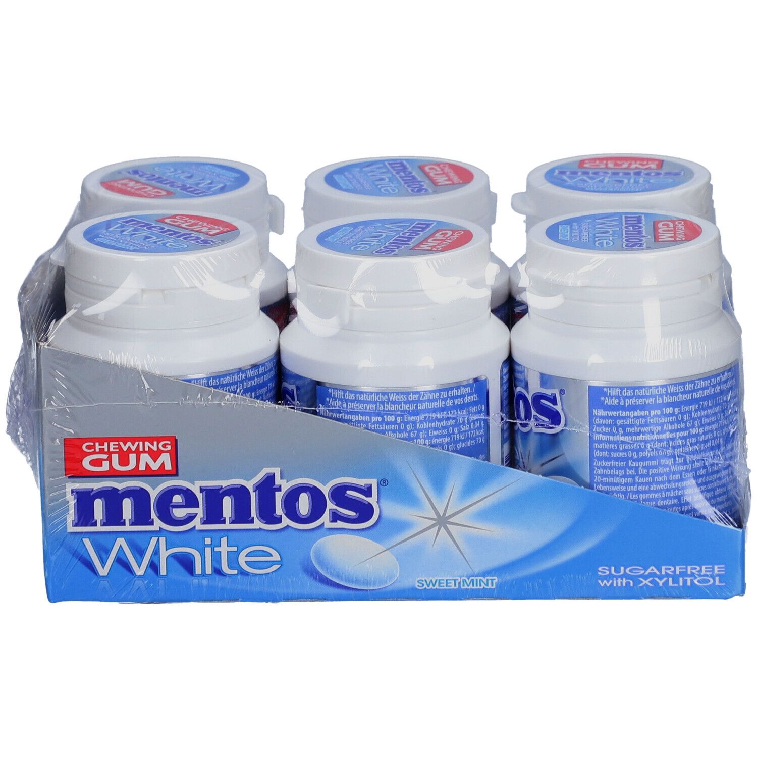 Mentos Kaugummi Weiß Cool Mint
