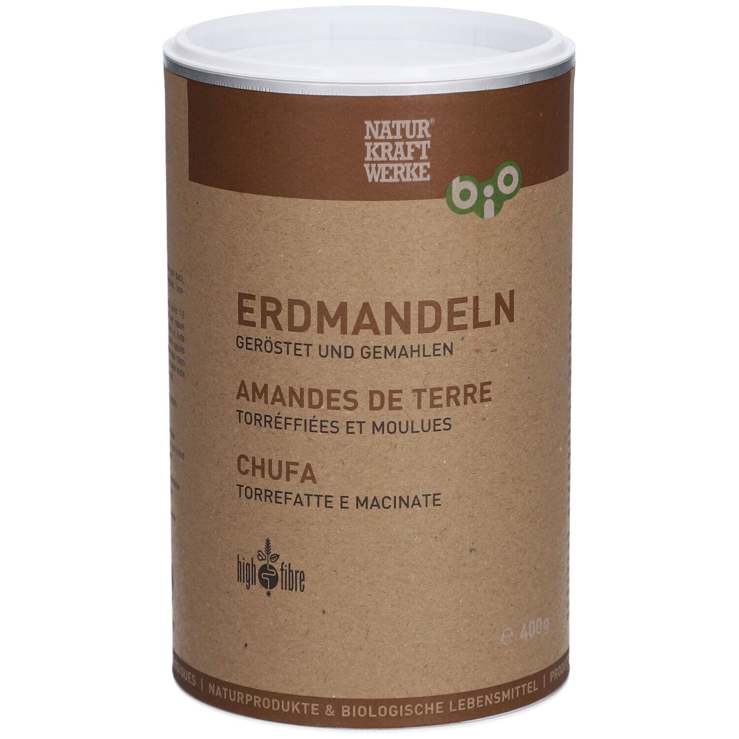 NATURKRAFTWERKE Geröstete & gemahlene Erdmandeln bio