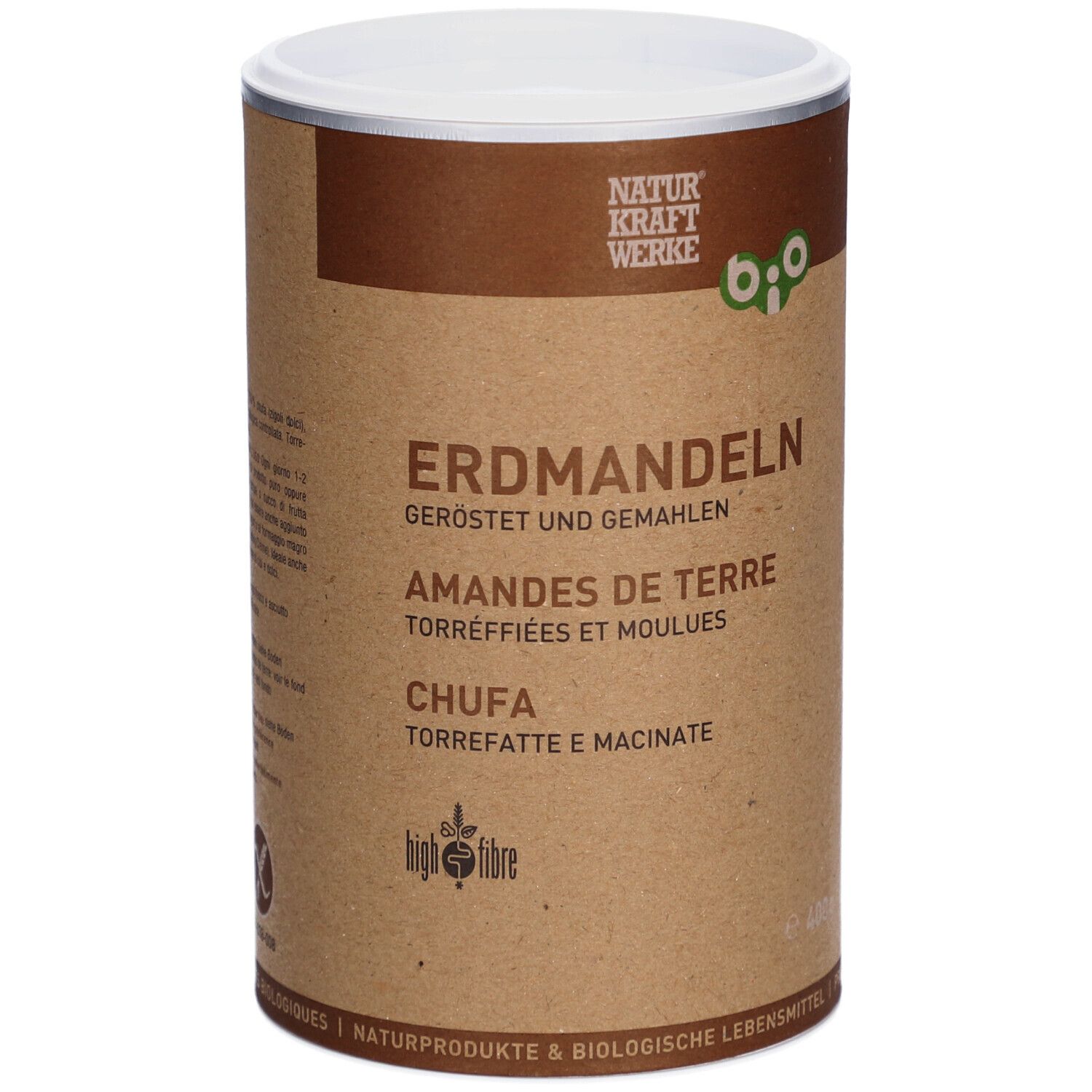 NATURKRAFTWERKE Geröstete & gemahlene Erdmandeln bio