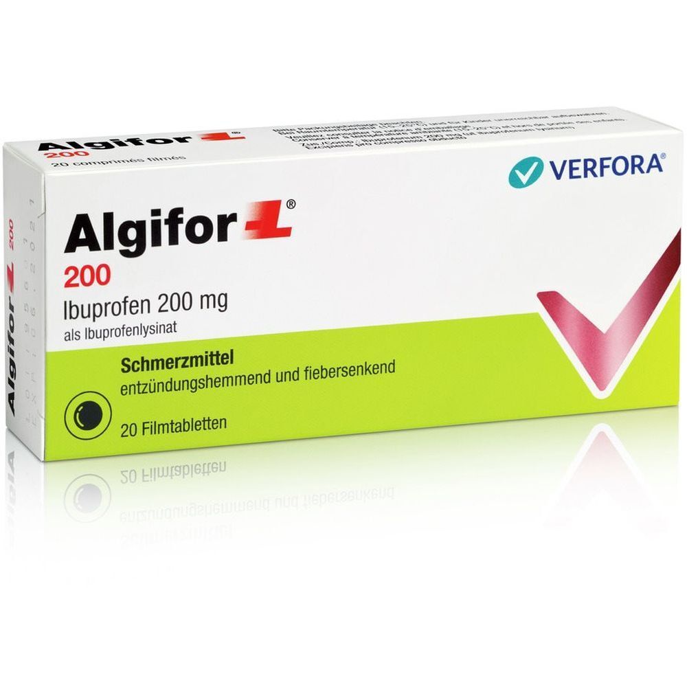 ALGIFOR-L Filmtabl 200 mg 20 Stk