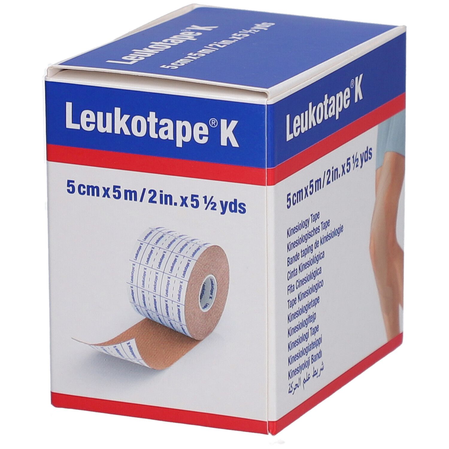 Leukotape® K 5 cm x 5 m hautfarbend