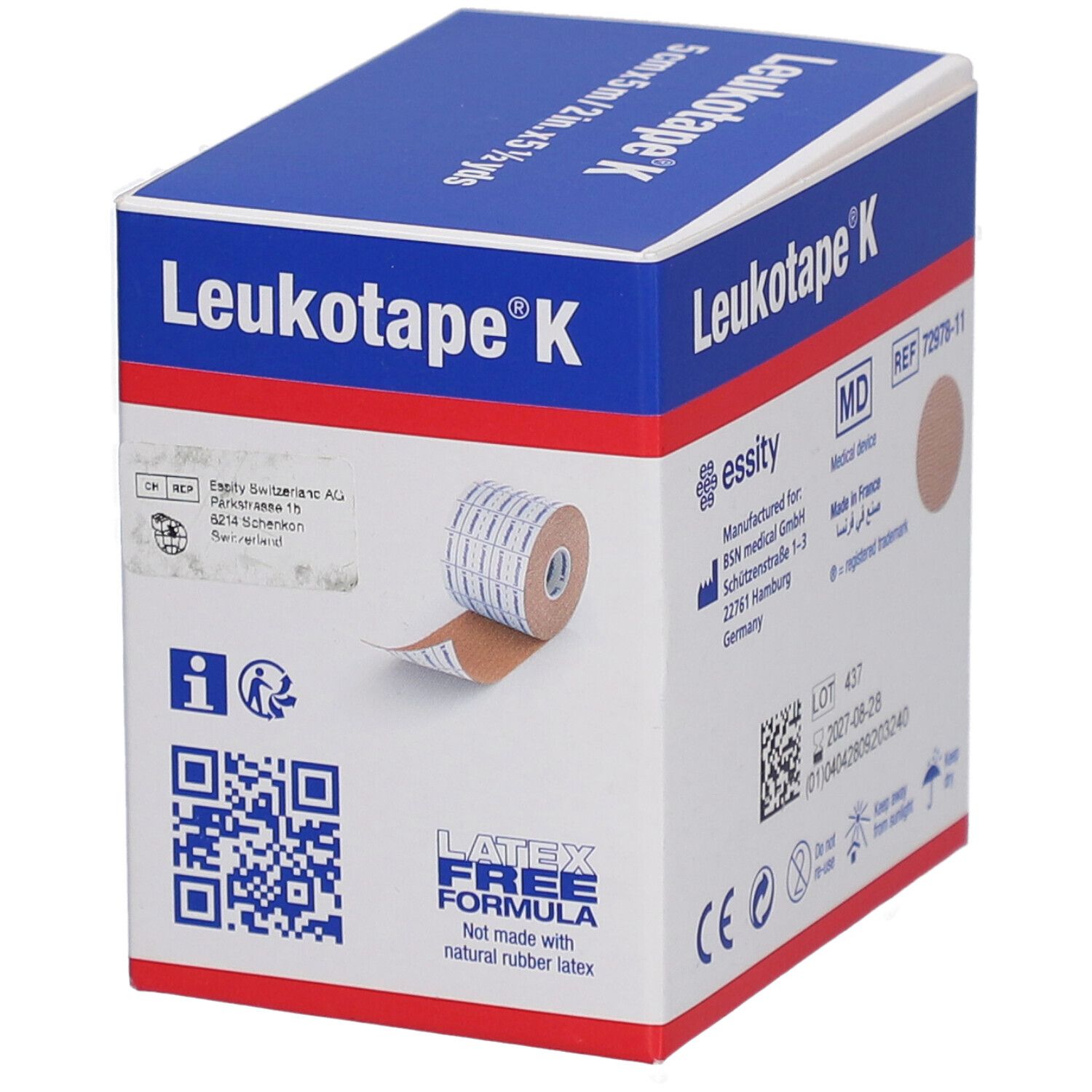 Leukotape® K 5 cm x 5 m hautfarbend