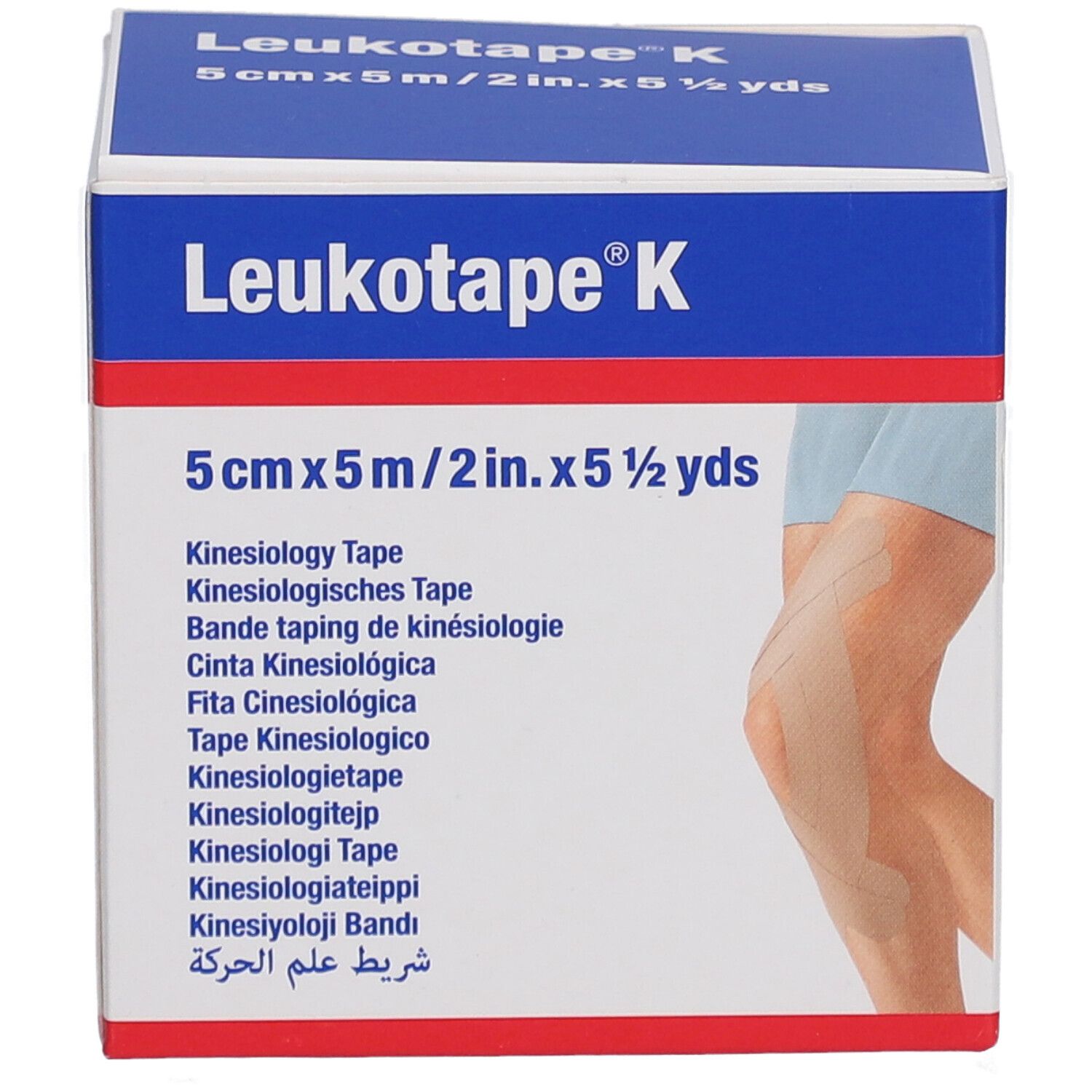Leukotape® K 5 cm x 5 m hautfarbend