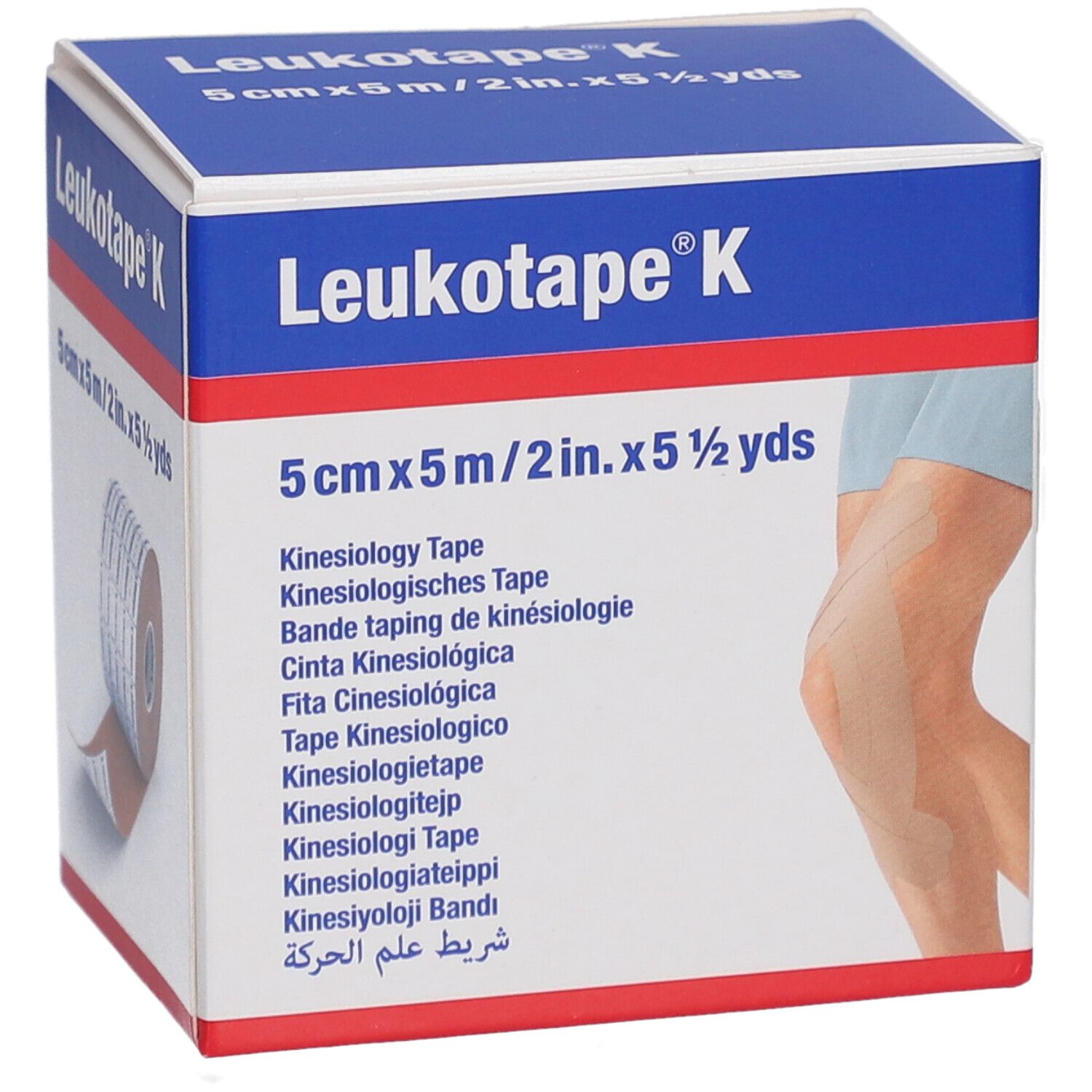 Leukotape® K 5 cm x 5 m hautfarbend