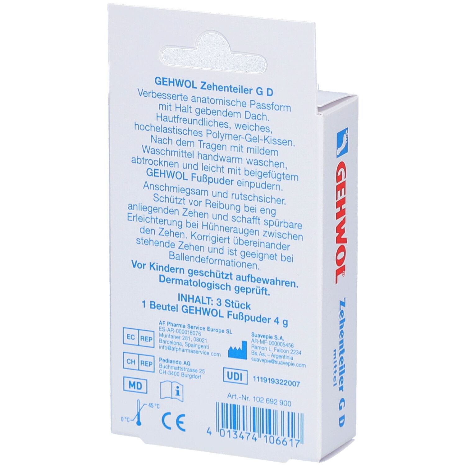 GEHWOL Zehentrenner G D medium