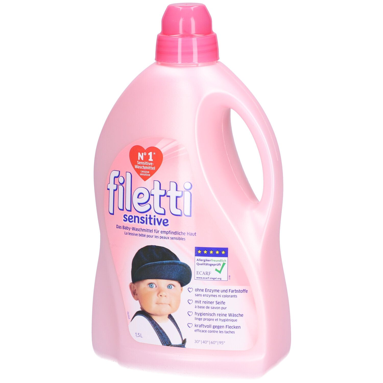 Filetti® Sensitive Baby-Waschmittel für empfindliche Haut