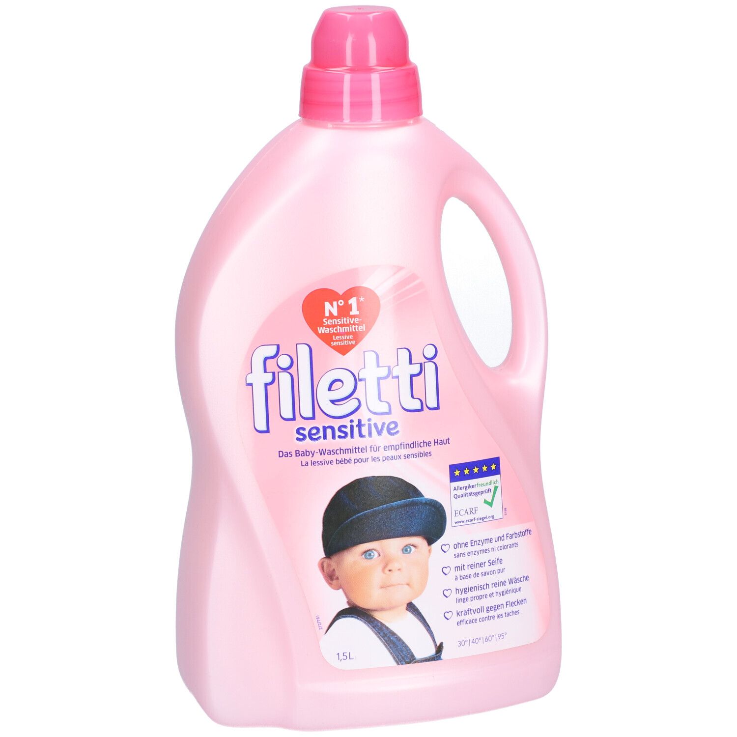 Filetti® Sensitive Baby-Waschmittel für empfindliche Haut