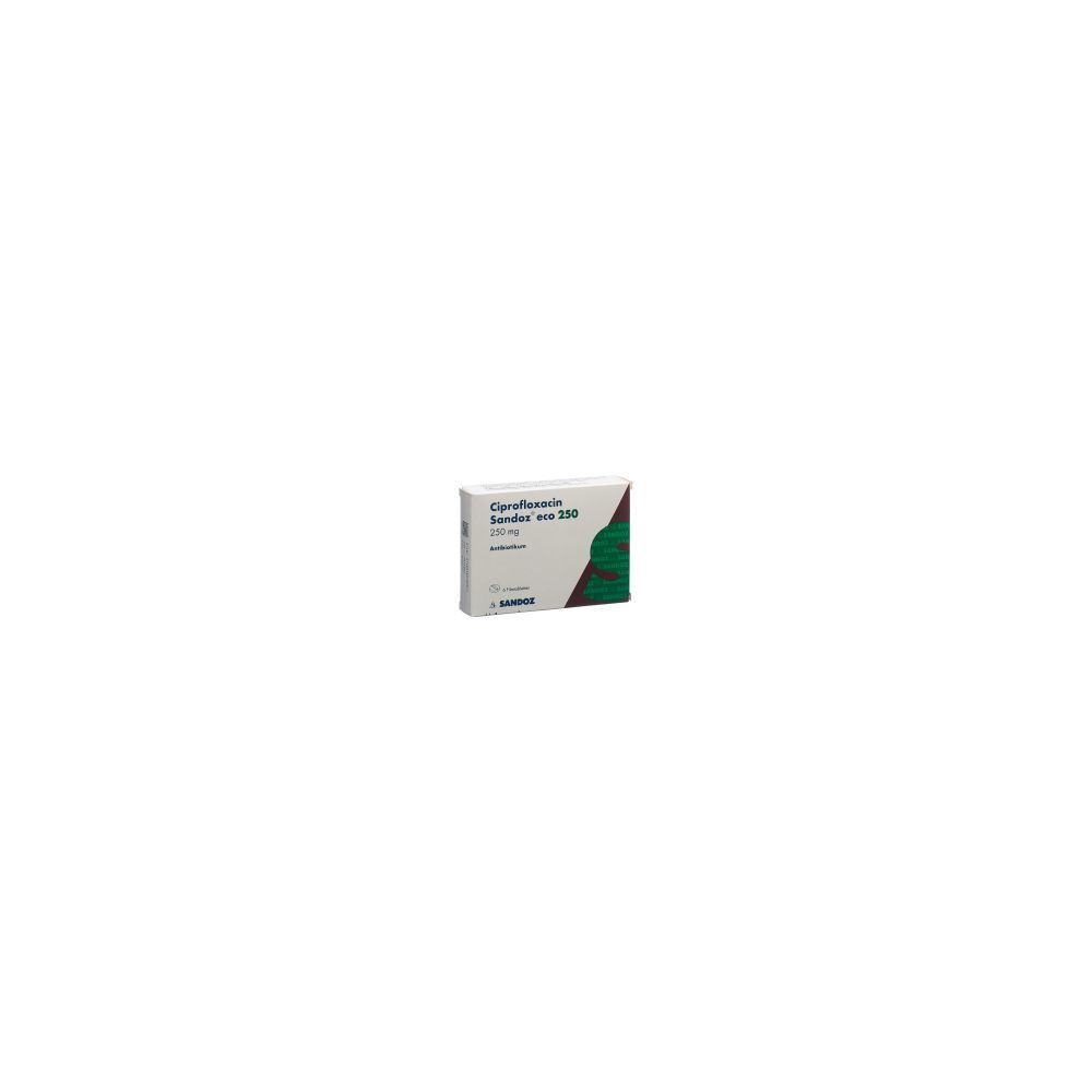 CIPROFLOXACIN Sandoz eco Filmtabl 250 mg 6 Stk