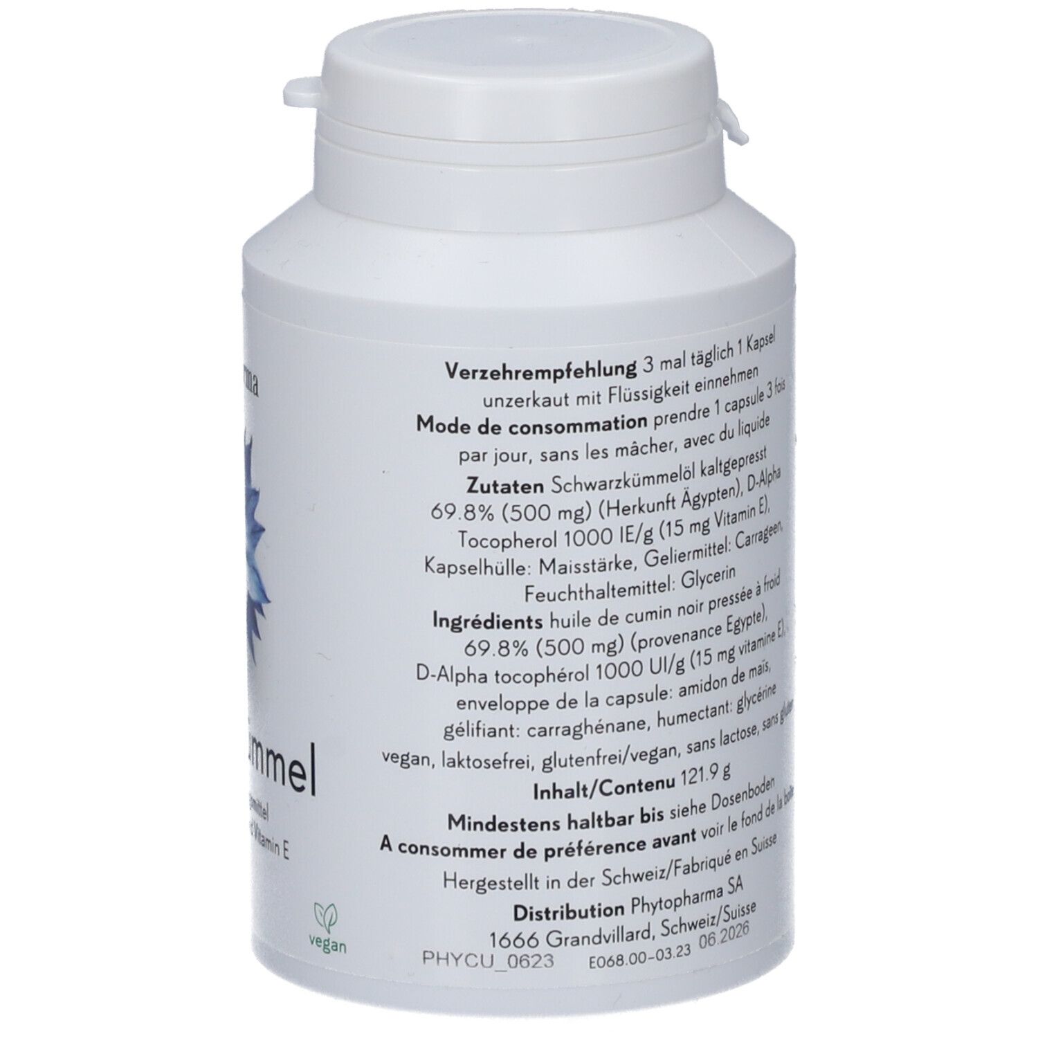 PHYTOPHARMA Kreuzkümmel schwarz