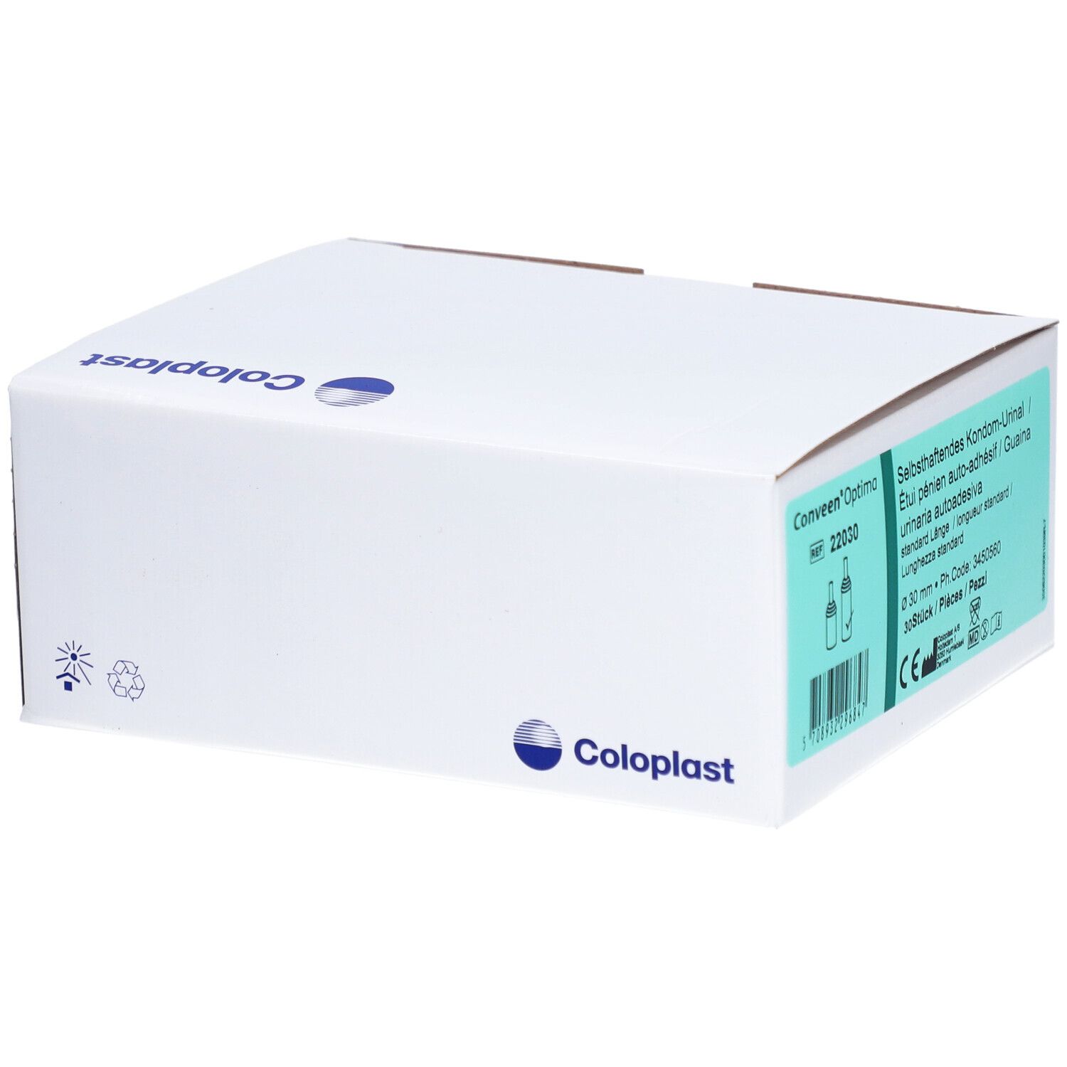 CONVEEN Optima Kondom Urin 30mm/8cm s haft 30 Stk