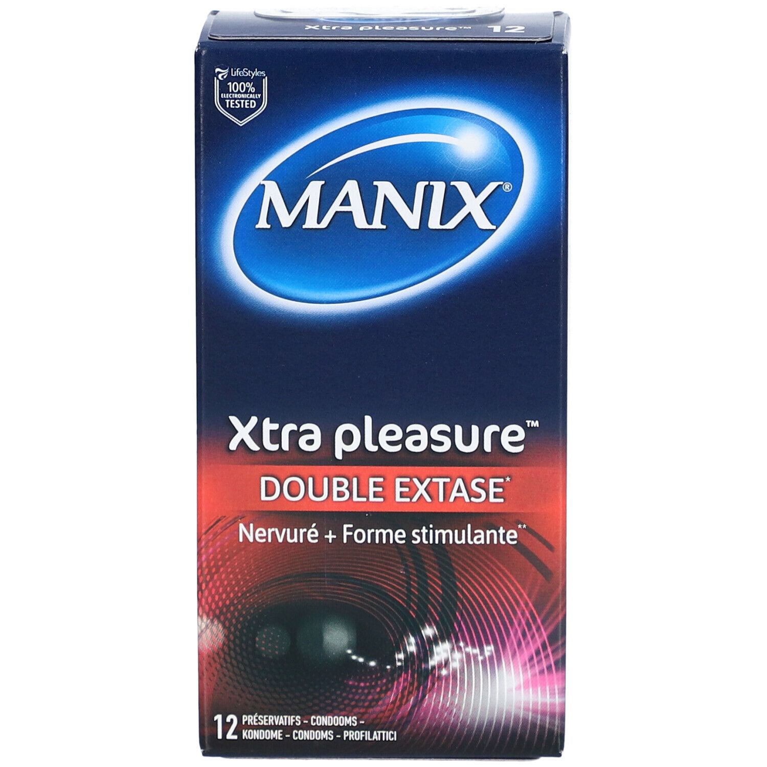 Manix Xtra Pleasure Préservatifs