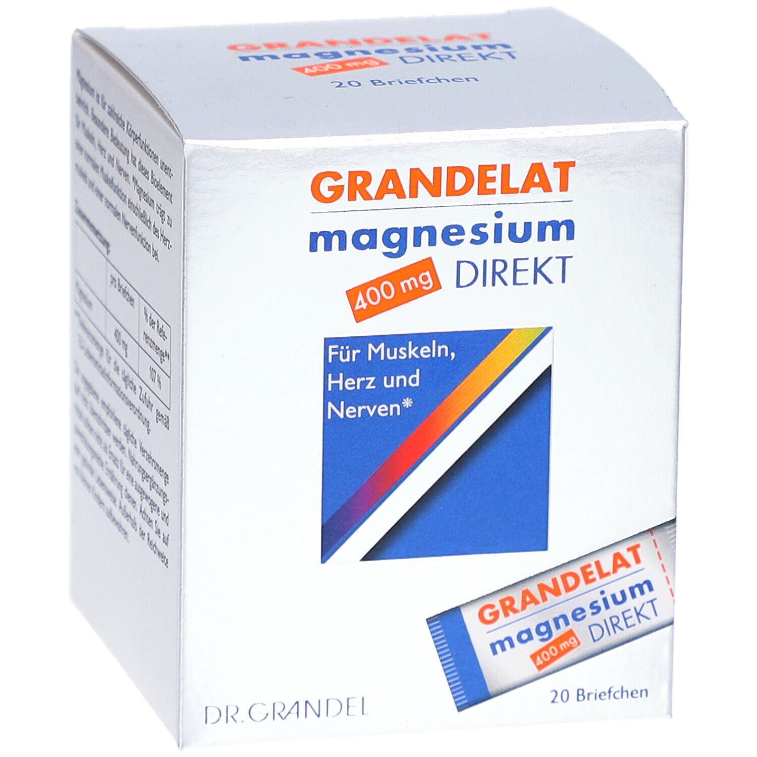 GRANDELAT magnesium DIREKT 400 mg Sachets