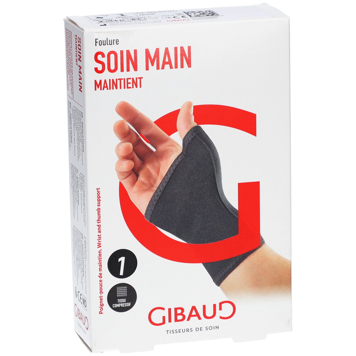 GIBAUD Handgelenk-Daumenbandage Gr1 14-15cm