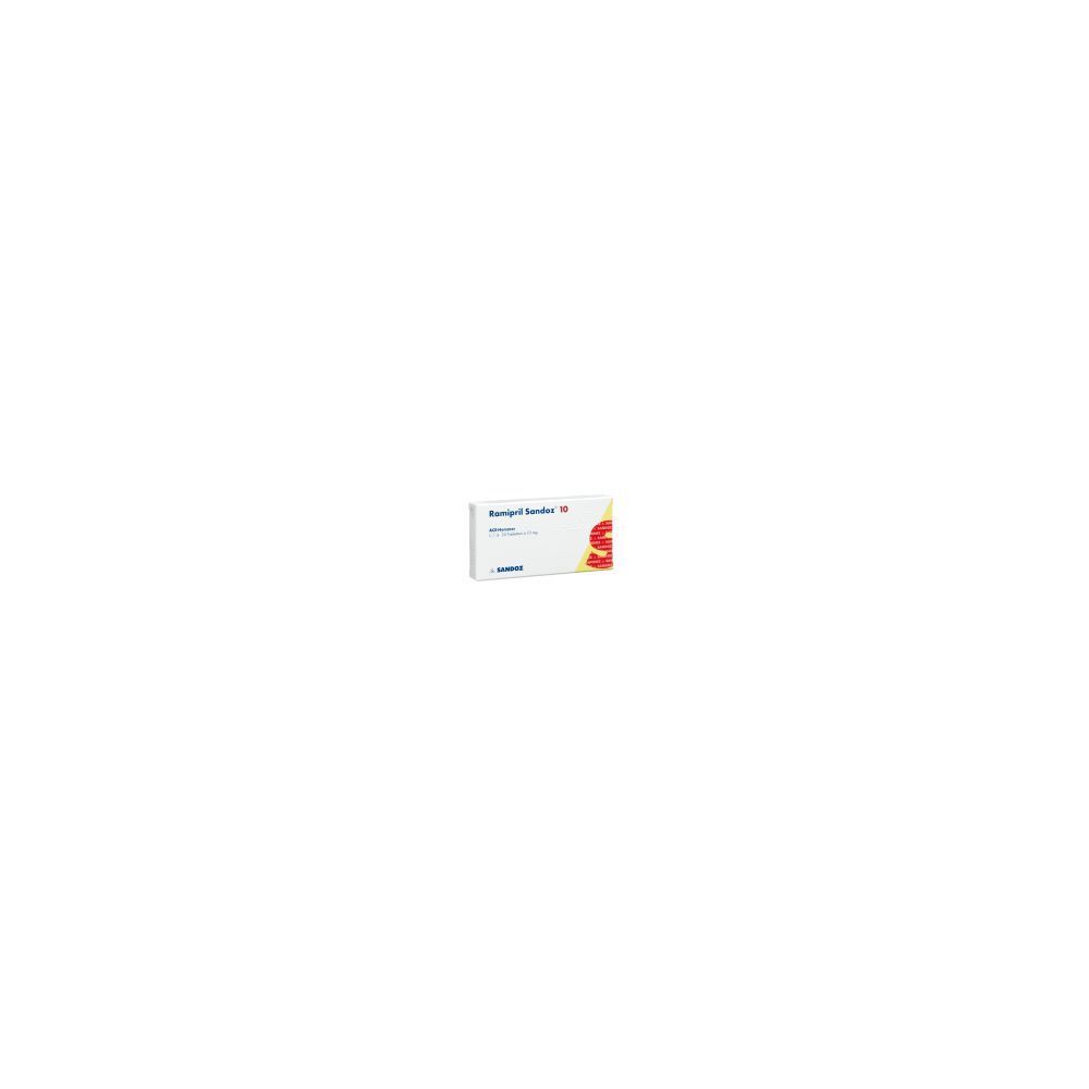 RAMIPRIL Sandoz Tabl 10 mg 20 Stk