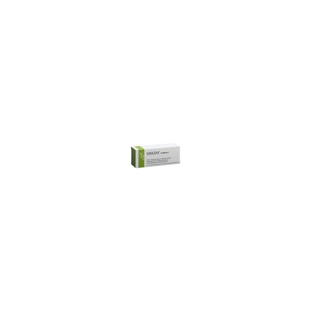 GRAZAX Lyophilisat oral 75000 SQ-T 100 x 1 Dos