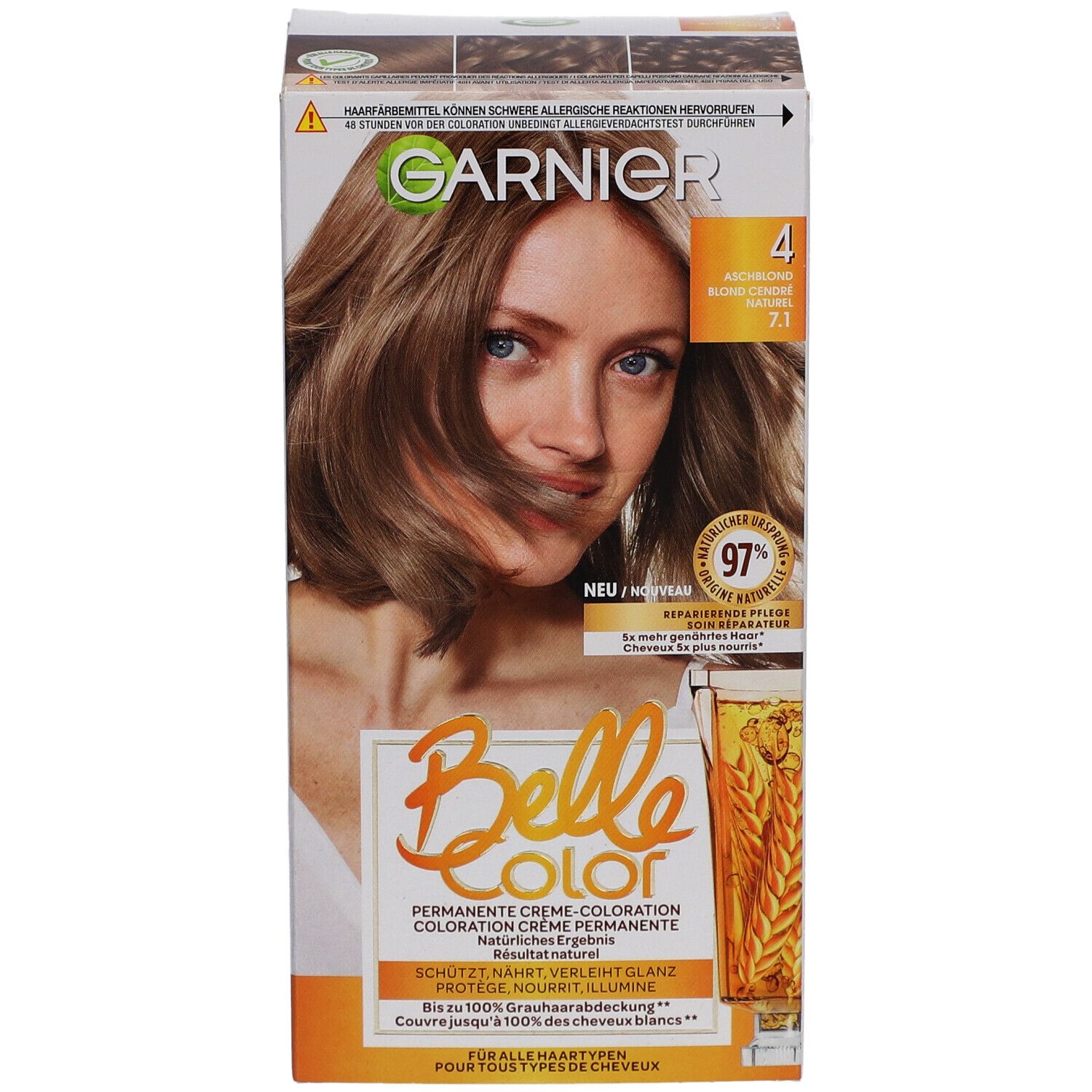 GARNIER Belle Color Coloration Couleur éclatante - N°4 Blond cendré
