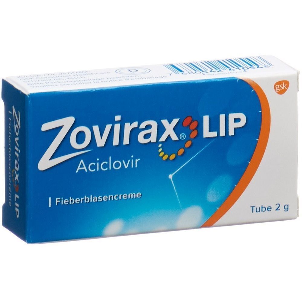 ZOVIRAX LIP Fieberblasencreme Tb 2 g