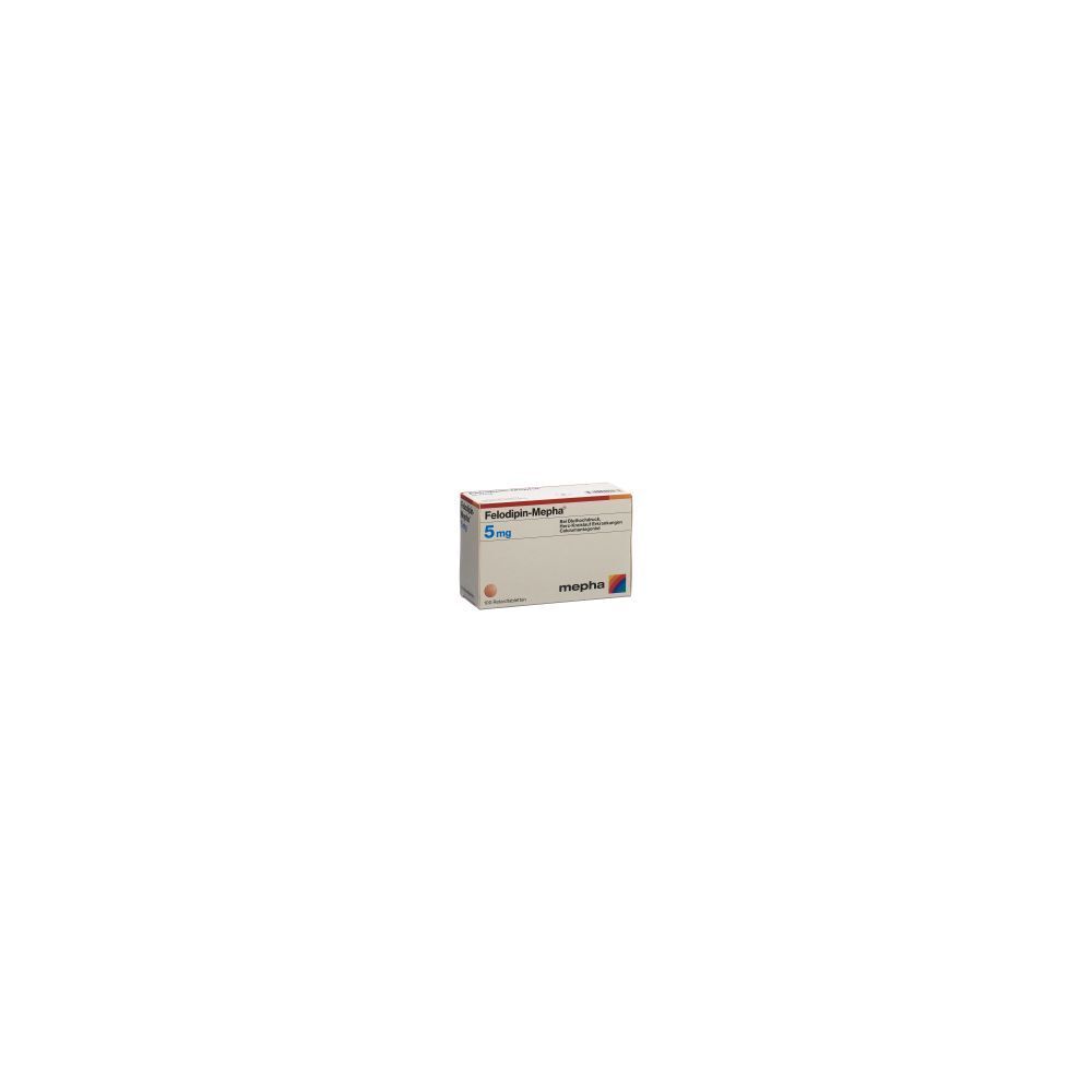 FELODIPIN Mepha Ret Tabl 5 mg 100 Stk