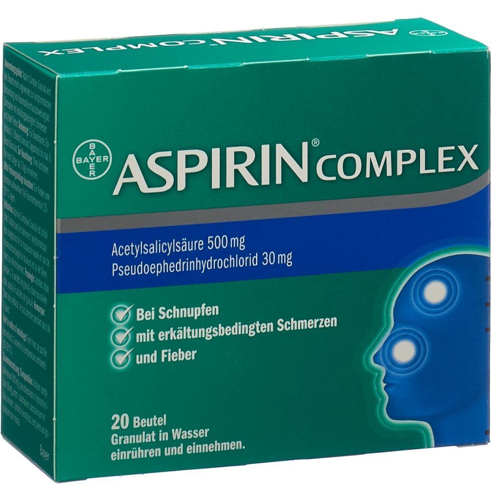 ASPIRIN Complex Gran Btl 20 Stk