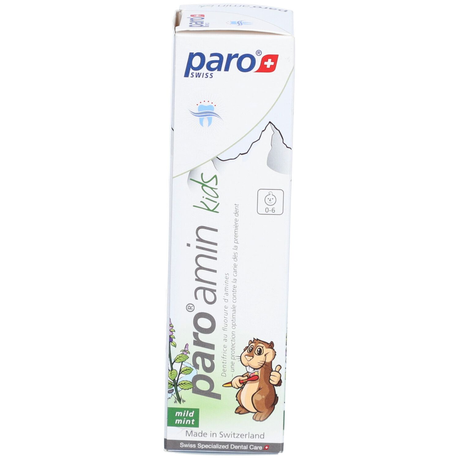PARO Amin Kinder Zahnpasta Menthe 0-6 Jahre