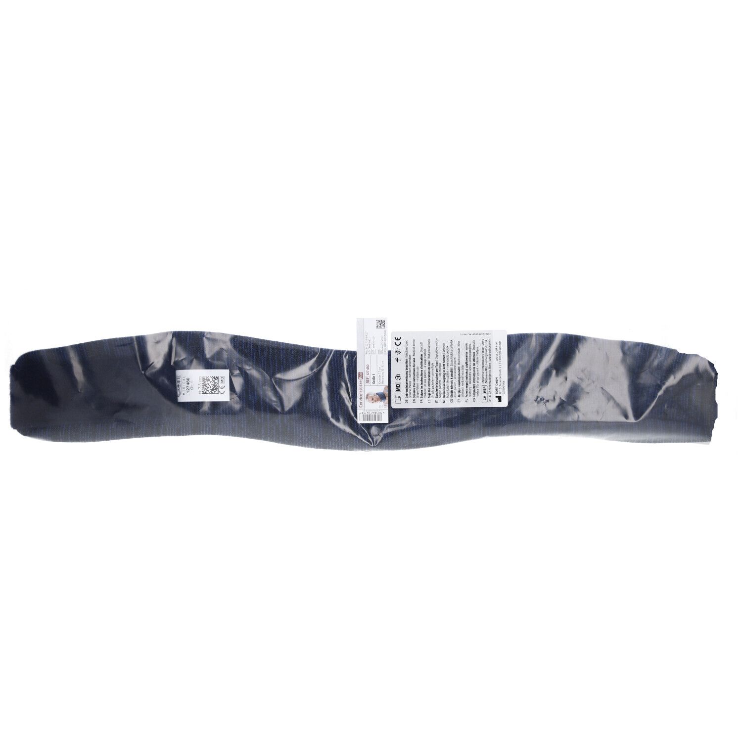 BORT Cervicalstütze Eco Kinnhöhe Gr. 1 blau/schwarz