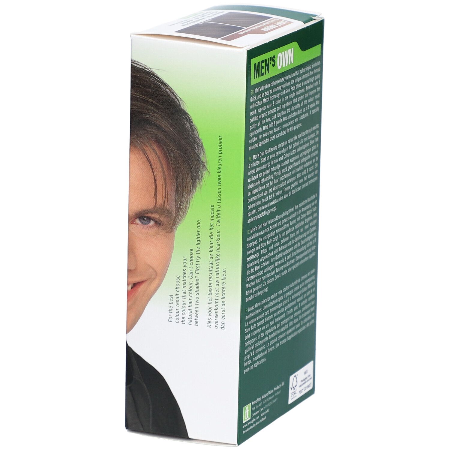 HENNA PLUS Mens Own Syst2 hell-braun