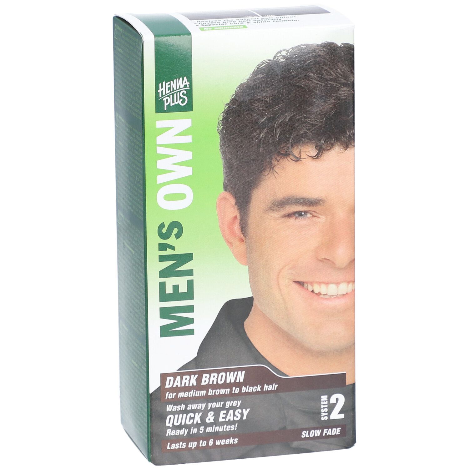 HENNA PLUS Mens Own Syst2 dunkel-braun