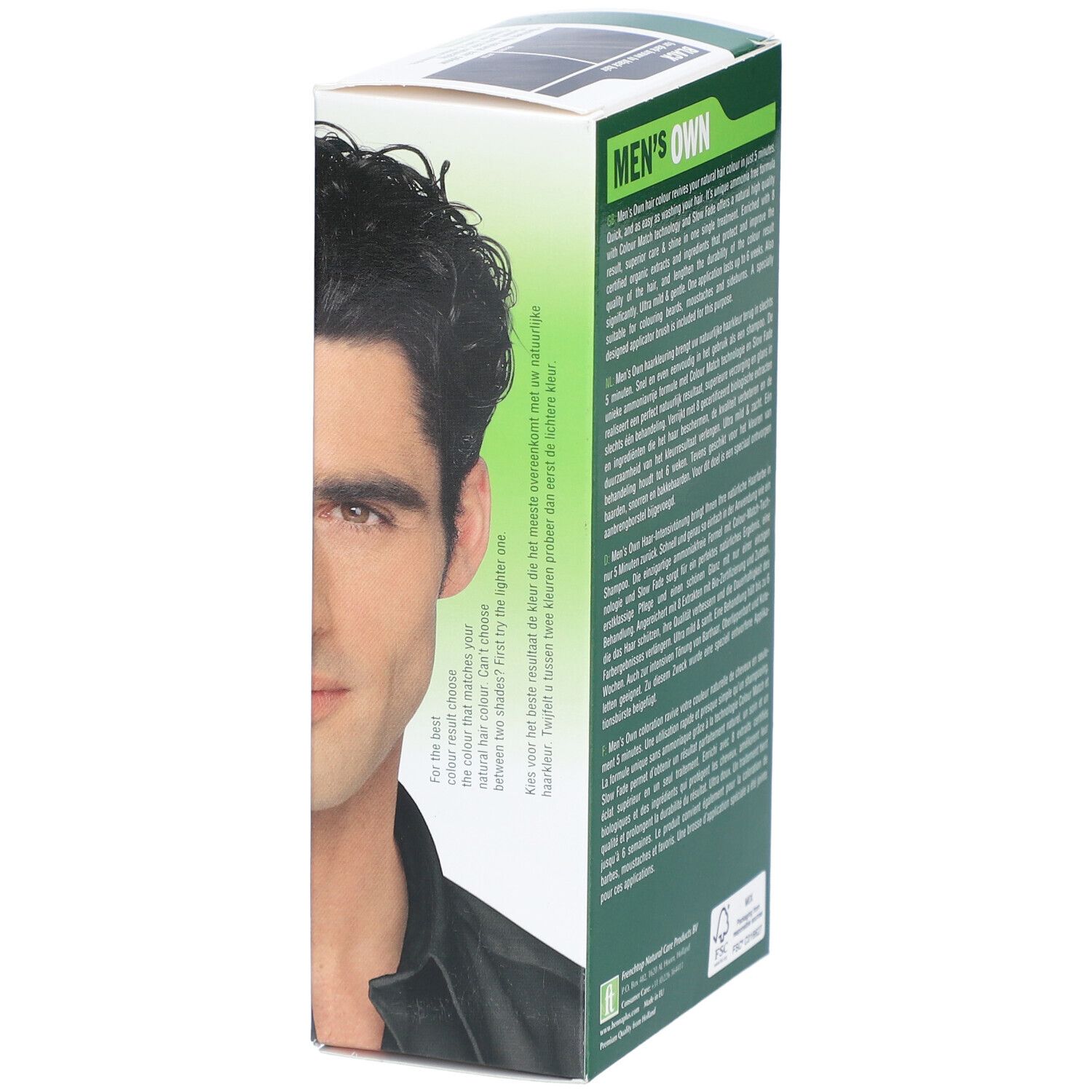 HENNA PLUS Mens Own Syst2 schwarz